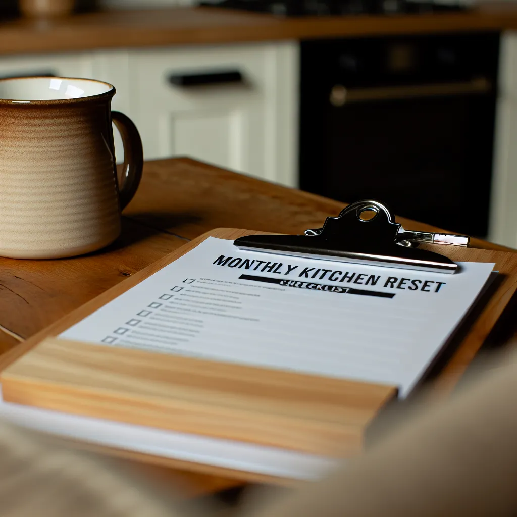 Monthly reset guide